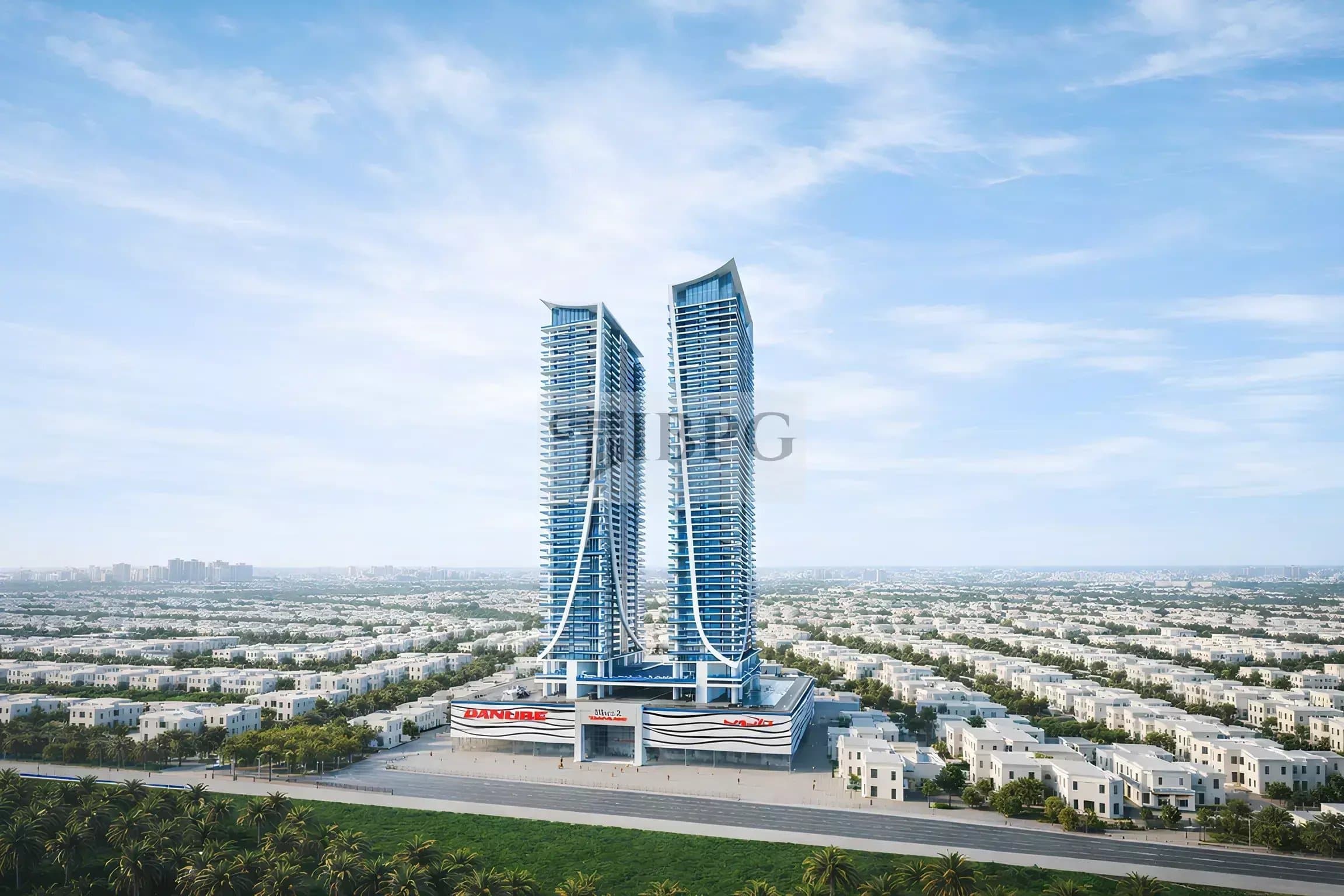 Best Priced Furnished 1BR | Largest Layout | Flexible Payment Plan | Elitz by Danube, JVC 2