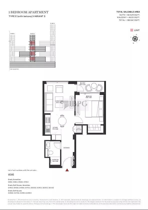 1BR Distressed Deal -25% below cost In The One At Sobha Hartland - MBR City, Dubai 3